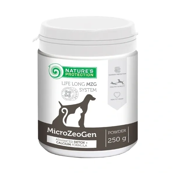 MicroZeoGen supplement with calcium for dogs and cats