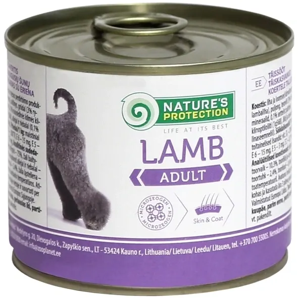 Hypoallergenic lamb dog food, supports sensitive digestion and immunity