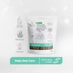 NATURE’S PROTECTION Superior Care – for White Coat – Daily Oral Care – Soft & Moist with Insects – Adult Dog TREAT, 150 g