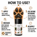 TAURO PRO LINE Pure Nature Paw & Nose Balm – Hydrating & Moisturizing – for Dogs & Cats – 75 ml - Image 4