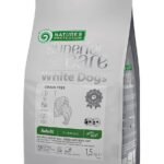 NATURE’S PROTECTION Superior Care – White Dogs with Insects ,for Adult Dog,  SMOLL KIBBLE, 1.5 kg
