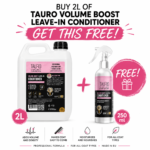 TAURO PRO LINE Volume Boost Conditioner Leave- In Spray for Dogs & Cats Coat 2L+  FREE 250ml